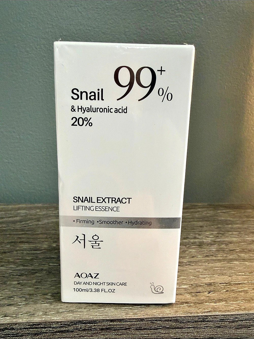 AOAZ Snail Extract Lifting Essence Snail & Hyaluronic Acid Essence